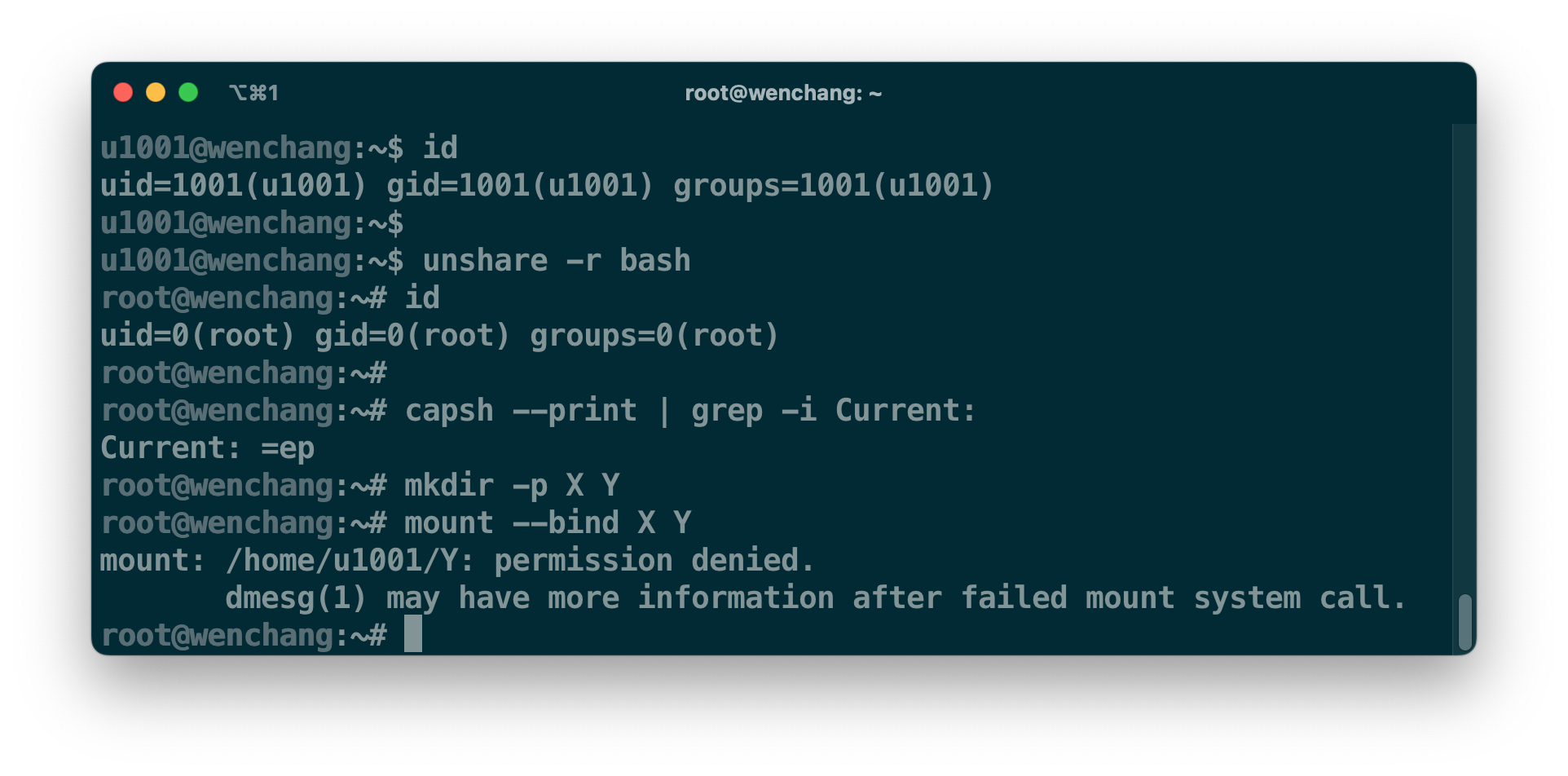 userns-root-mount-failed